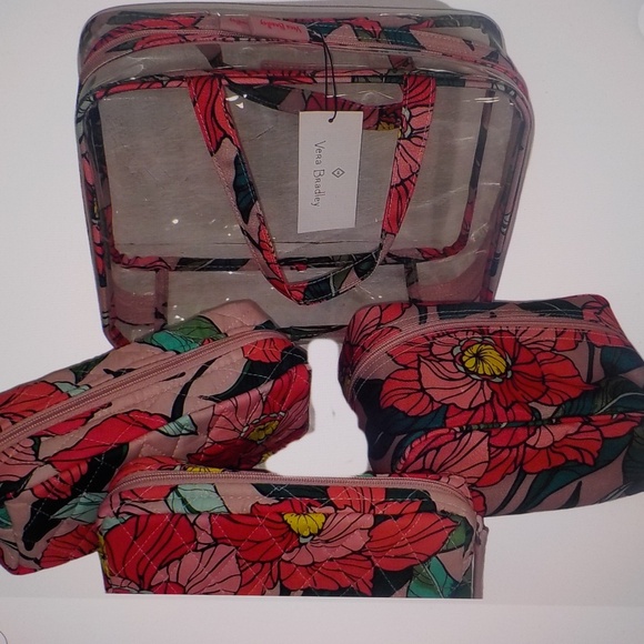VERA BRADLEY 4PC ORGANIZER BAGS - Picture 14 of 15